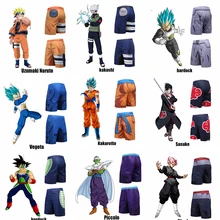 Dragon Ball NARUTO Quick Dry Swimming Shorts For Men Anime Swimwear Man Summer Bathing Beach Wear Surf Boxer Brie Swim Trunks