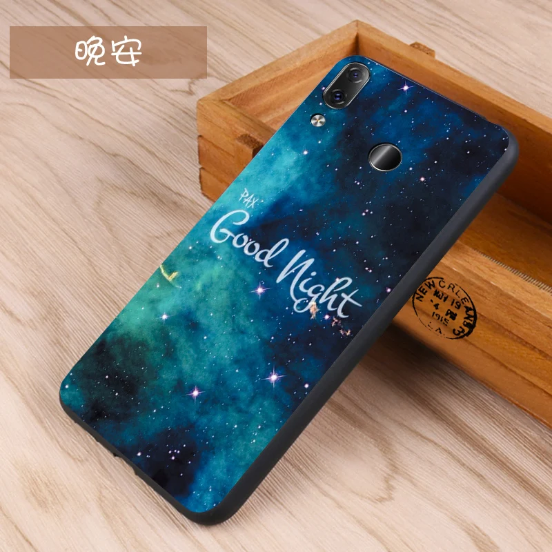 Lenovo Z5 Case Original Cover Case for Lenovo Z5 Case Cartoon Cover Silicone Skin Wolf Fish Skull z5 Fundas 100% BiNFUL 7