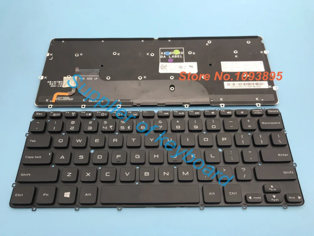 Original New English Keyboard For Dell Xps 13 9333 L321x L322x English Keyboard Backlit Keyboard For Dell Dell Xps Keyboarddell Xps 13 Keyboard Aliexpress