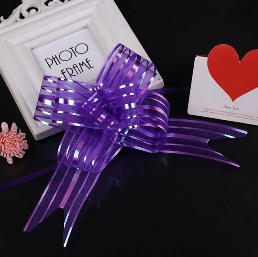 Лента из органзы для украшения автомобиля 10 шт.|decorate christmas tree ribbon|ribbon printerribbon decorated
