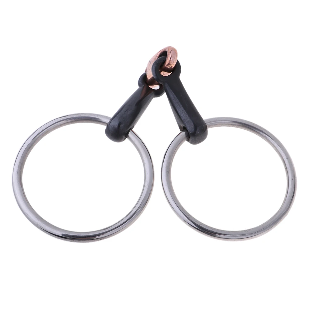 105/115/125mm Copper Link Eggbutt Snaffle Bit Ring Snaffle Bit for Horse 105/115/125mm Copper Link Eggbutt Snaffle Bit Ring Snaffle Bit for Horse