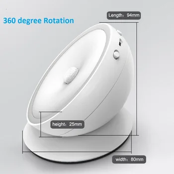 

Wall Night Light Induction Lamp New USB Rechargeable Motion Sensor Activated For Closet Corridor Cabinet sensor light Night Lamp