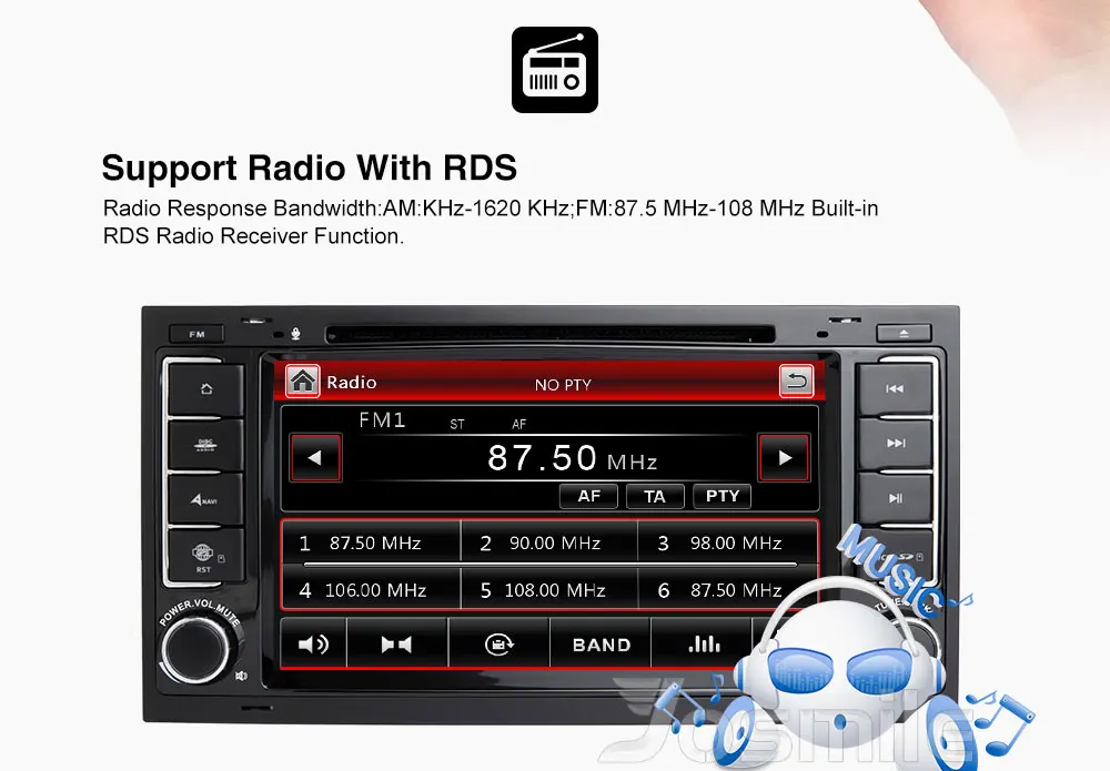 Josmile 2 din Автомобильный мультимедийный плеер для VW Volkswagen Touareg T4 Transporter T5 gps навигация Авторадио 2004 2005 2006 20082011