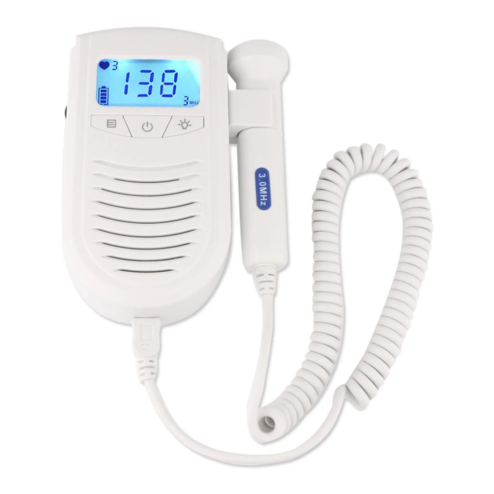 

Fimei 100S6 II Pregnant Women LCD Digital Display Fetal Doppler Mom Baby Heart Rate Monitor Prenatal Detector Health Monitor