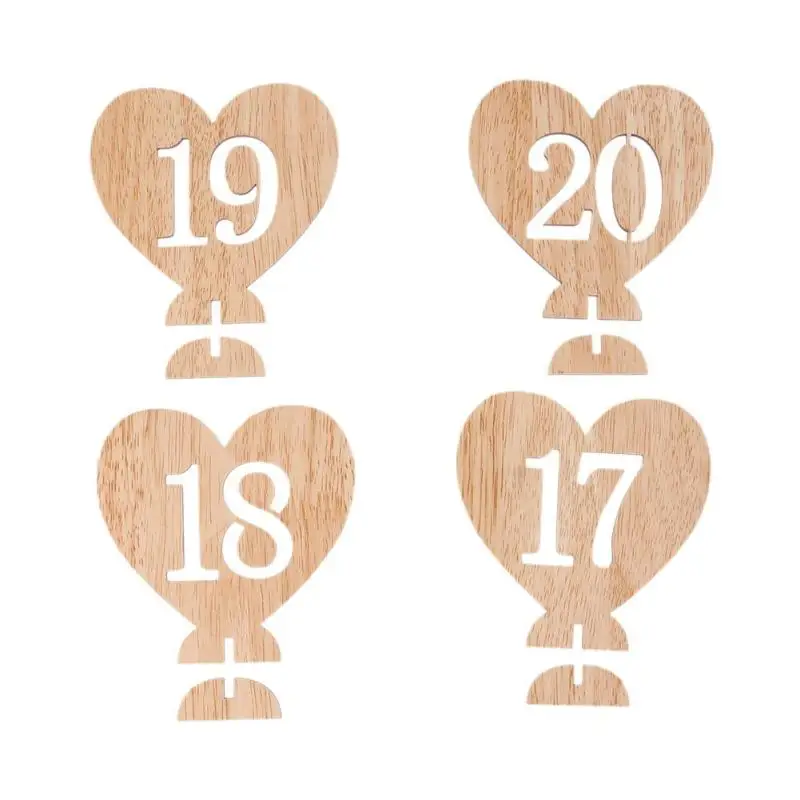 20 шт 1-20 номер свадебного стола стол сиденья карты день рождения украшение события домашнее украшение для свадьбы бракосочетания вечерние принадлежности