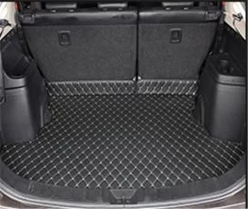 Коврик для багажника автомобиля для Mitsubishi Outlander 2013- грузовой лайнер интерьерные аксессуары ковер автомобильный Стайлинг коврик для багажника