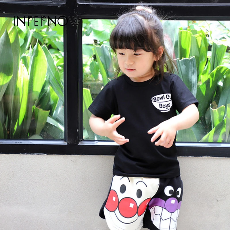 INPEPNOW Anpanman Мультяшные детские шорты для девочек и мальчиков 2019 хлопок летняя