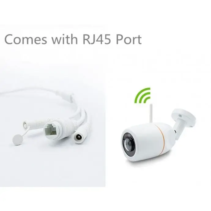 Ip камера Wifi 1080P Беспроводная 2MP Проводная ONVIF P2P ночного видения внешняя 360