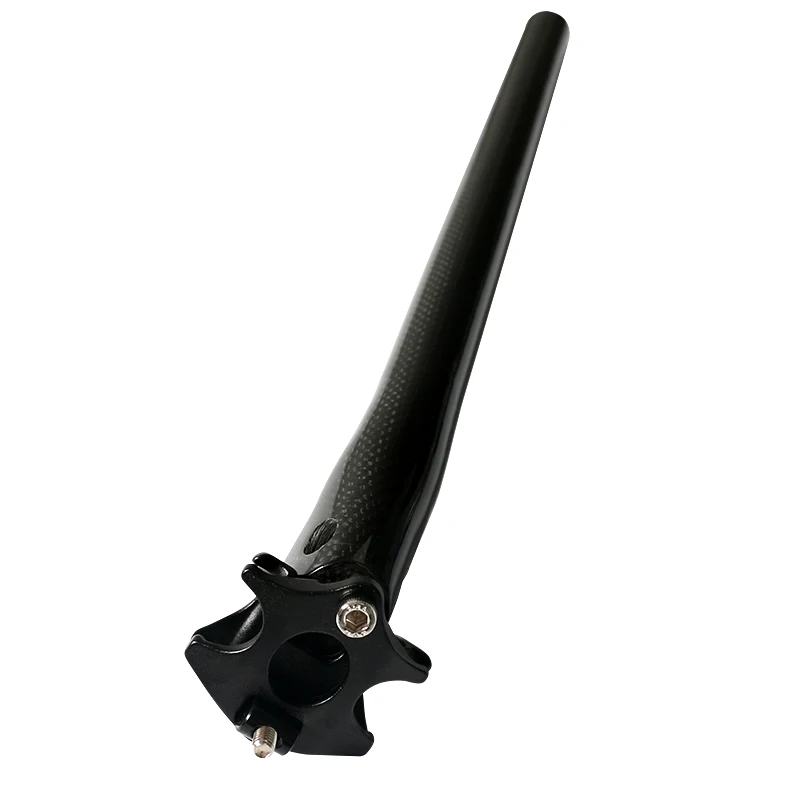 3 كيلو ألياف الكربون كاملة دراجة seatpost mtb مقعد آخر الطريق دراجة seatpost تعويض 20 دراجة أجزاء 25.4/. 27.2/30.8/31.6*350/400 ملليمتر