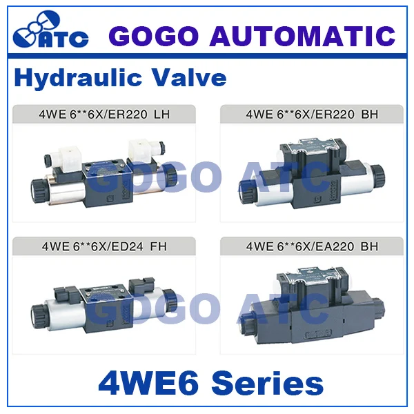 

12V DC High quality Rexroth type solenoid valve 6 size 4WE6E62/EG12N9K4 hydraulic solenoid directional valve