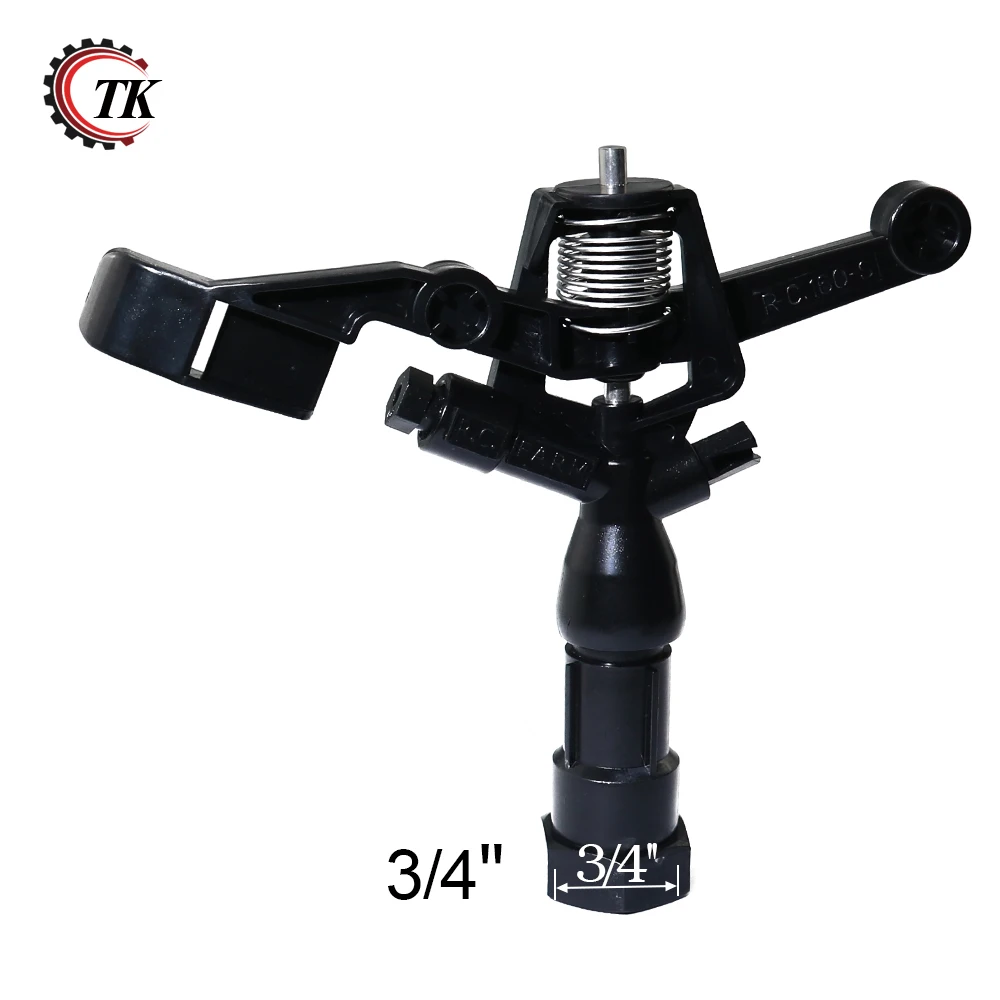 Buy 2Pcs 3/4" Female Thread Garden Sprinklers Rotating