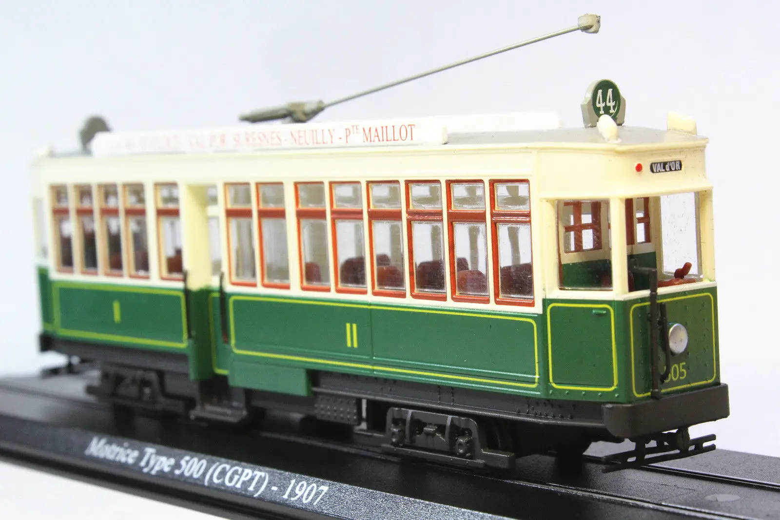 187 Motrce Type 500 (CGPT) 1907 Static Model Tram Trainmodel tram