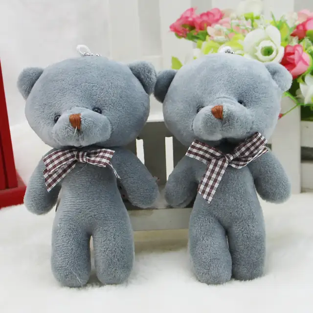 grey colour teddy bear