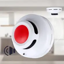 Противопожарный детектор дыма портативные датчики сигнализации для домашняя система охранной сигнализации Крытый туман AlarmDetector звук и светильник сигнализация