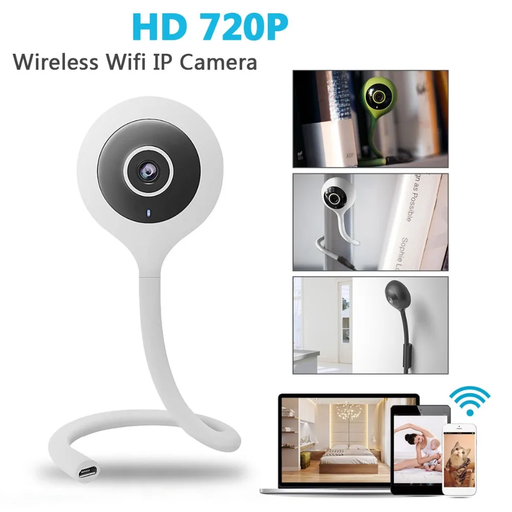 

DG-QB01 Mini Flexible 720P 2.1mm Baby Wireless WIFI Smart Home IP For Babies Infant Care Convenient Babysister Three Color