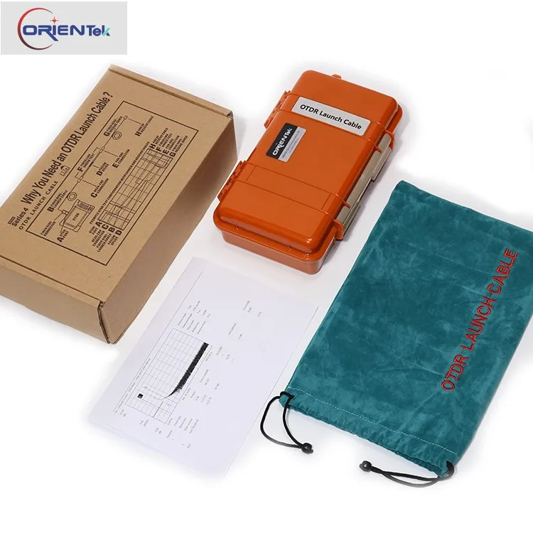 

OTDR Dead Zone Eliminator OTDR Launch Cable Box 1km SM SC/APC-SC/UPC Connectors
