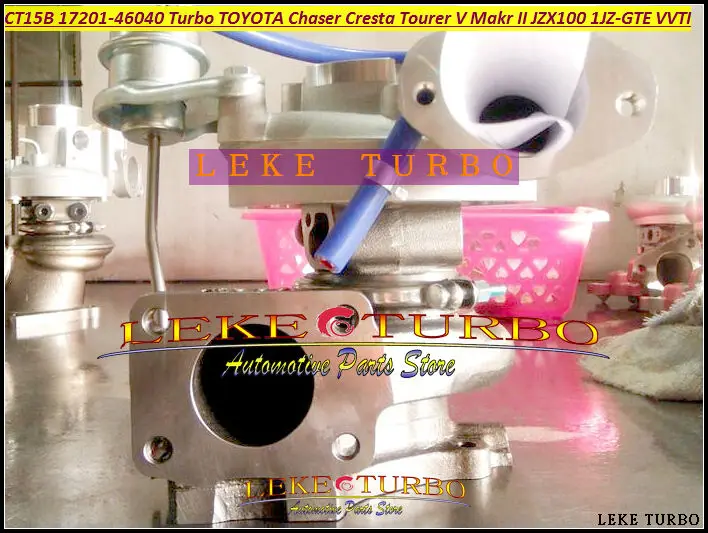 CT15B 17201-46040 17201 46040 Turbo Turbocharger For TOYOTA Makr II Chaser Cresta Tourer V JZX100 1JZ 1JZ-GTE VVTI (4)