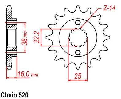 Dianteira da Motocicleta para Ducati Kit de Luz Lopor Roda Dentada 916 Strada 906 Paso Esportes 900 Monstro Super 851 14t 15 520 t 11 motorcycle front sprocket
