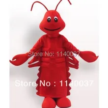 Маскоты красный Лобстер Рождество Еда Маскоты костюм Красный Креветки Омар море Еда Маскоты te костюм нарядное платье