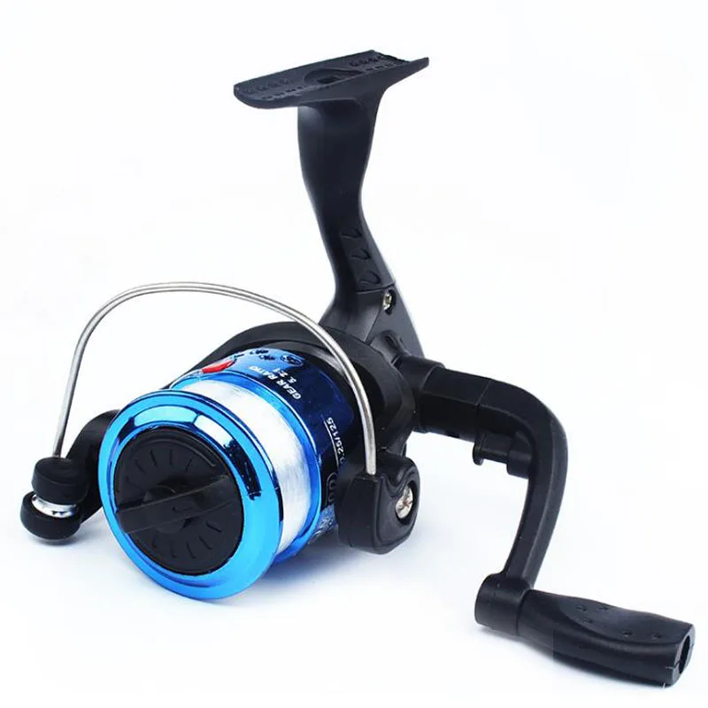 

1 PC 200 Type Small Fishing Reels with Line Wheel Type Spinning Reel 5.1:1 Transmission Ratio Folding Rocker Fishing Reels
