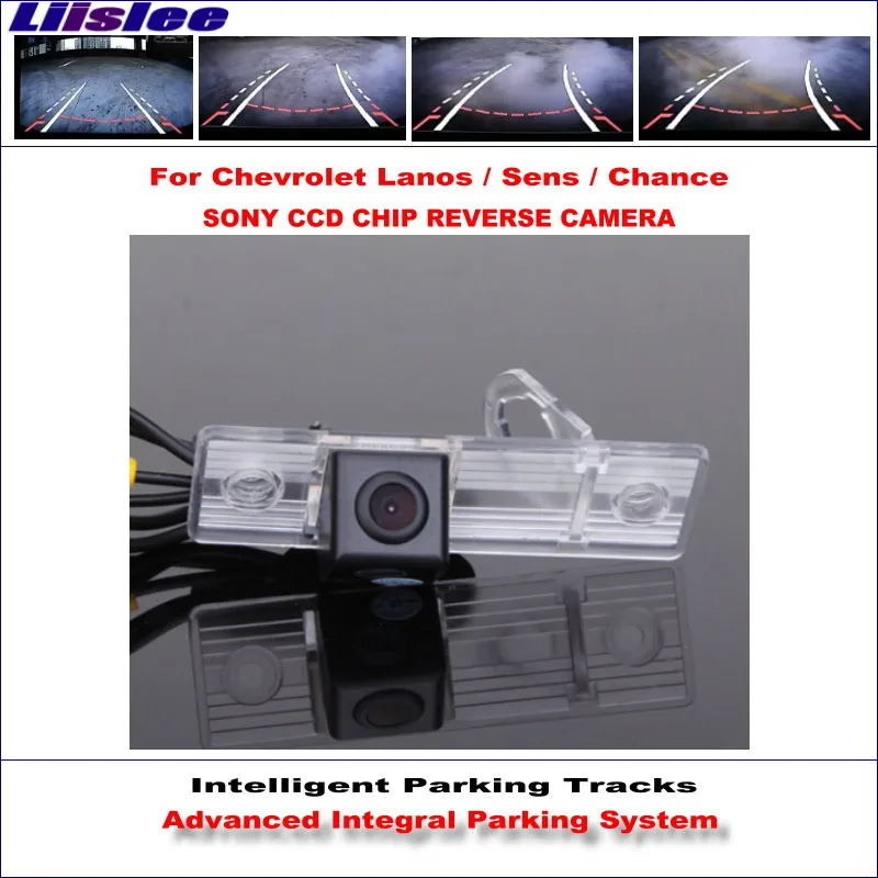 Liislee сзади Камера для Chevrolet Lanos/Sens/шанс интеллигентая (ый) Парковка треков