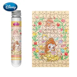 Disney Princess 150 шт Мини-пазл модная трубка головоломка Минимальная простая головоломка