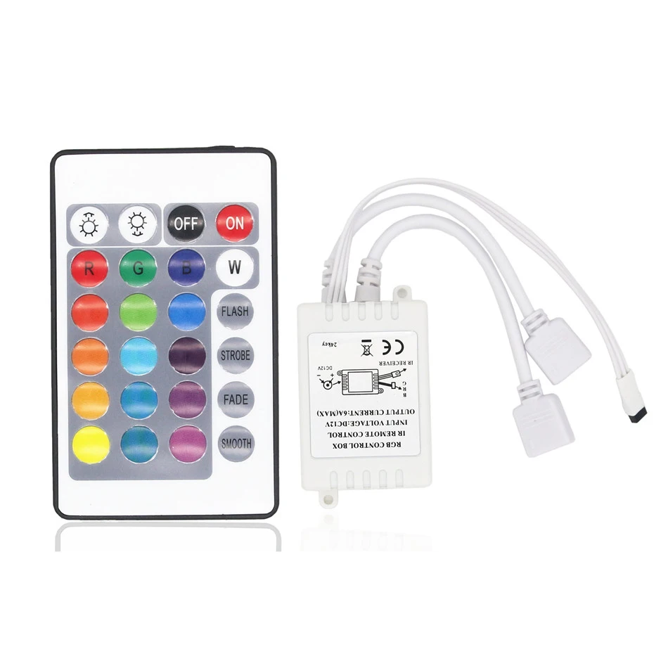 SMD 5050 3528 2835 RGB светодиодный светильник лента аксессуары DC 12V 24 key/44 key RGB IR RF пульт дистанционного управления для RGB светодиодный