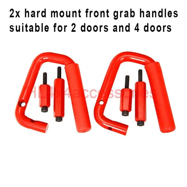 Red-2 Grab Handle For Jeep1
