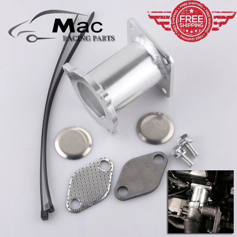 FREE ALUMINUM EGR REMOVAL KIT BLANKING BYPASS FOR BMW 3 SERIES E90 E91 E92 E93 320d 325d 330d xd EGR REMOVAL KIT BLANKING PLATE