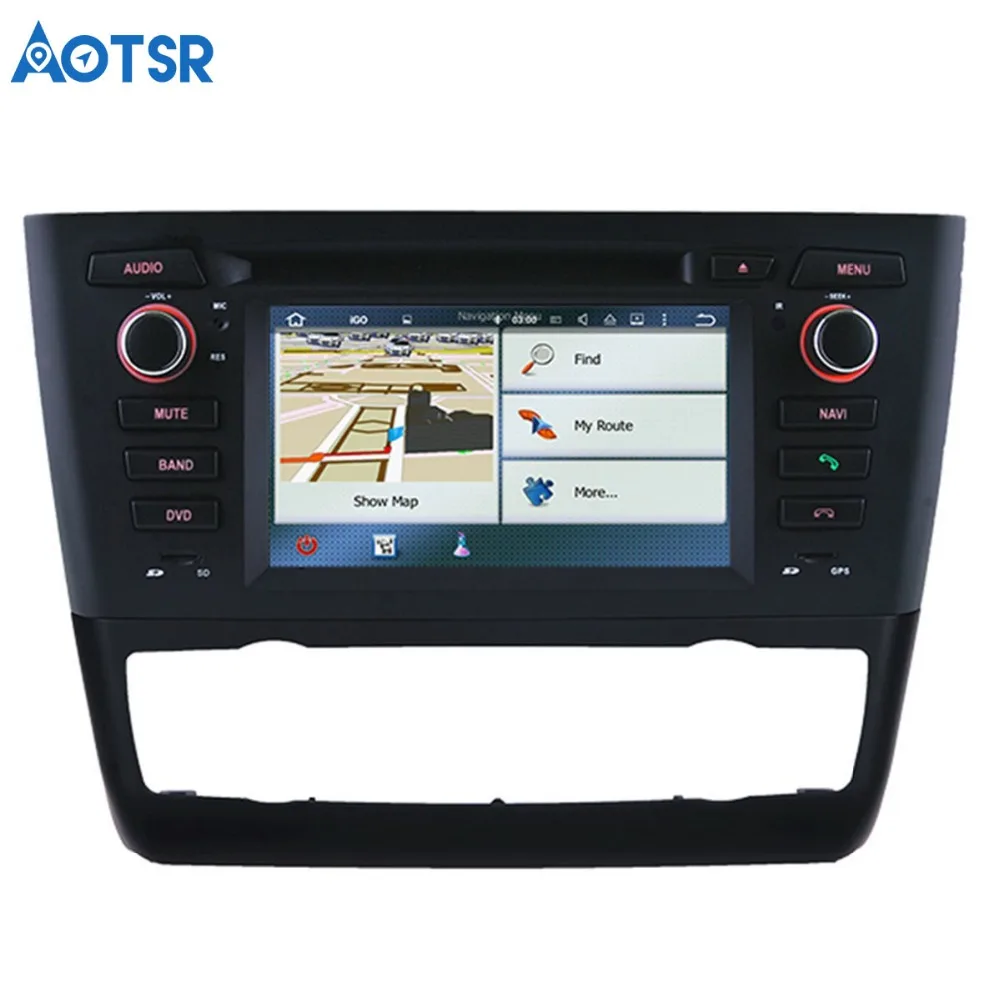 Android 8 0 7 1 автомобильное зарядное устройство для BMW серии E81 E82 E87 E88 116i 118i 2 Din радио