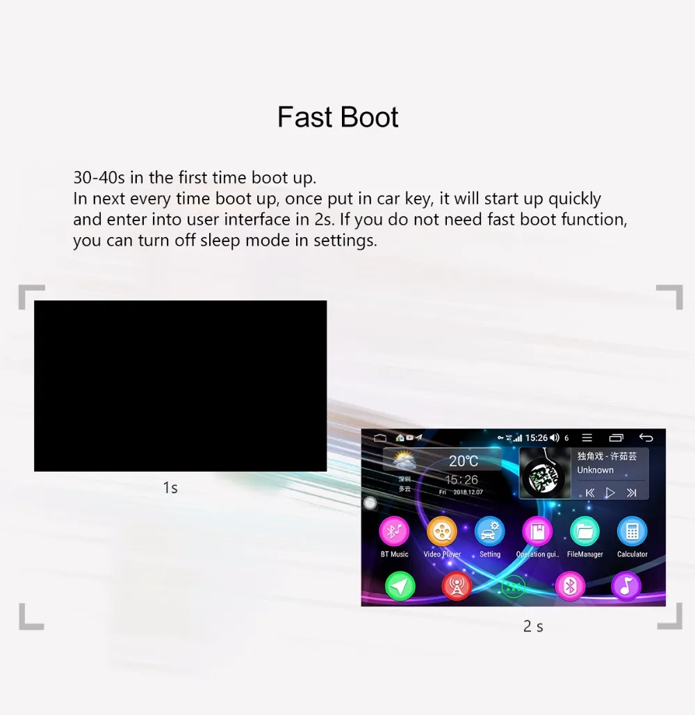 Best JOYING Android 8.1 2 din car radio octa Core 4GB+64GB IPS Screen built in 4G&DSP Android auto Carplay Fast Boot GPS autoradio BT 15