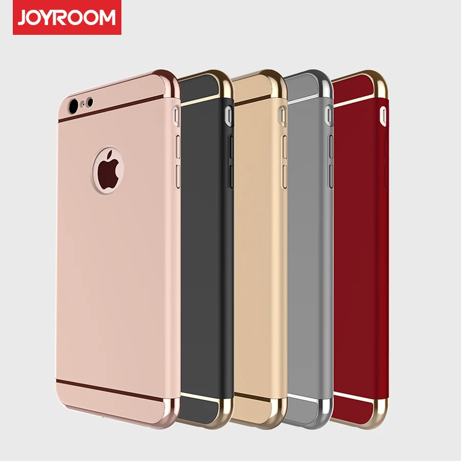 Joyroom Объединить Доспехи Чехол для iPhone 6 s 4.7 роскошные Случаи Жесткий PC Задняя