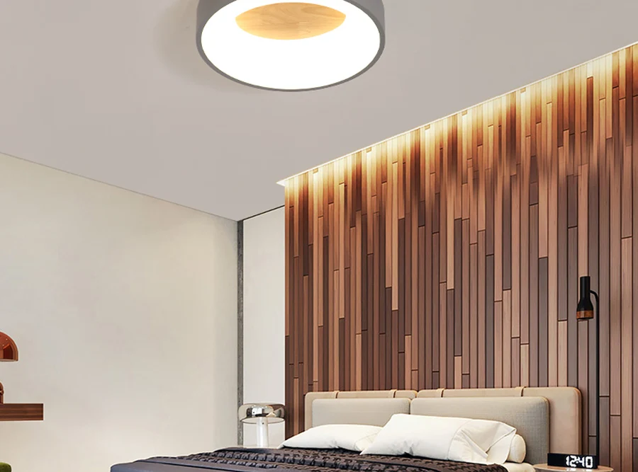 Заводской магазин, современный светодиодный Люстра для дома, алюминиевая потолочная кровать, украшение для освещения, лампа