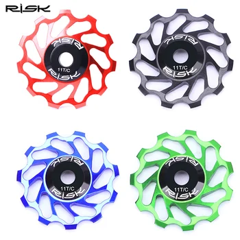 

MTB Bicycle Rear Derailleur Jockey Wheel Ceramic Bearing Aluminum Pulley Bicycle Guide Roller Idler 4/5/6mm Jockey Wheel