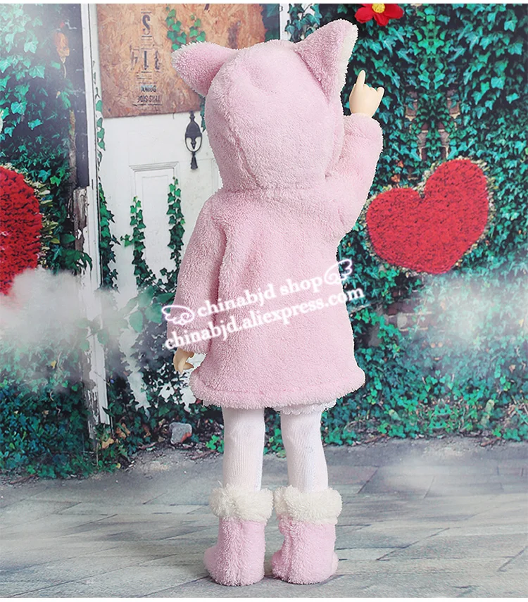 BJD SD Кукла Одежда 1/6 Kawaii стиль с ботинками маленький пролет посылка для девочки мальчик тело YF6-170 куклы аксессуары luodoll