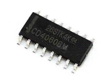 

10PCS CD4060 CD4060BM SOP-16 CD Digital IC Logic Binary Counter New Original