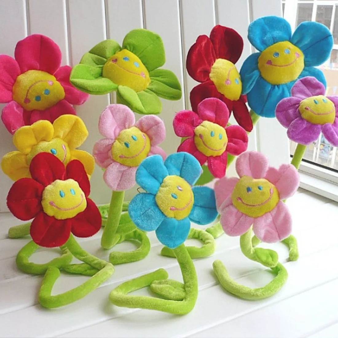 

High Quality Window Curtain Tieback Buckle Clamp Clip Hook Sunflower Curtain Clip Home Decor Curtain Accessories 34cm