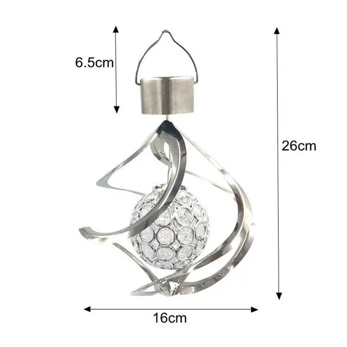 Solar Color Change Wind Chime Light 10