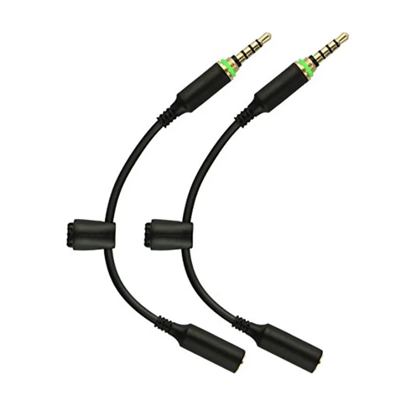 Waterproof Replacement Headphone Cable 3.5mm Ring Stereo Convert