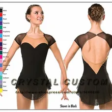 Лидер продаж, платья для фигурного катания для девочек, новое модное Брендовое платье для соревнований на коньках для детей, DR3470