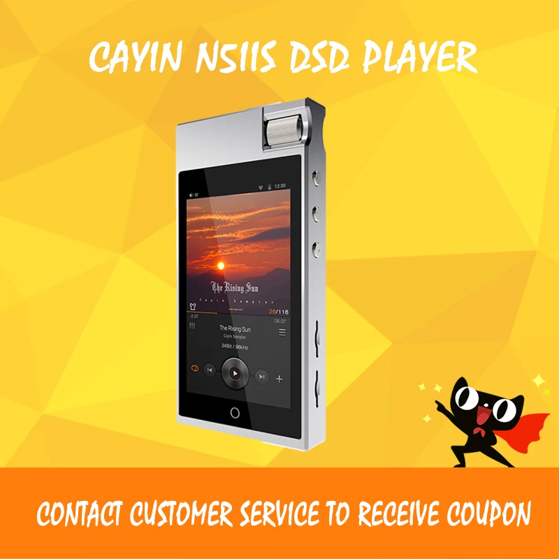 cayin N5iiS mp3 player bluetooth ESS9018K2M dac dsd audio with IPS screen player flac USB hi fi