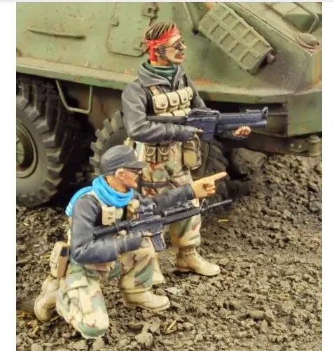 Новинка 1/35 несобранный набор из смолы Современные спецназа в Афганистане