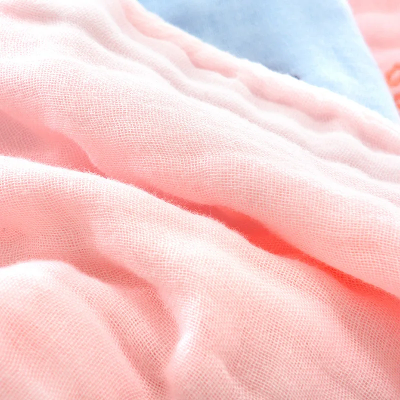 Baby Towel Washed Gauze Cotton Newborn Towels Five Suits Solid Baby Wipes Kids Towel Baby Face Towel Wash Cloth Baby Stuff