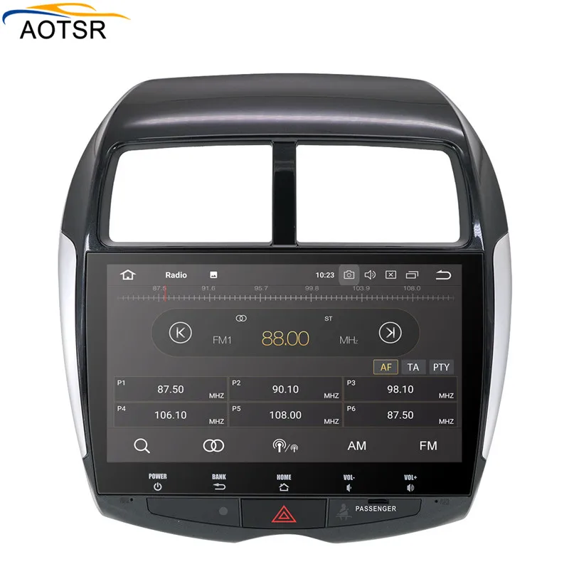 Sale Newest Android8.0 GPS Navi for Mitsubishi ASX RVR 2010+ Outlander sport autoradio navigation head unit multimedia stereo 4Gb Ram 5