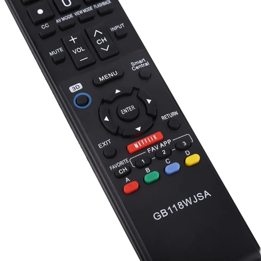 Новый портативный пульт управления SOONHUA GB118WJSA черный Универсальный