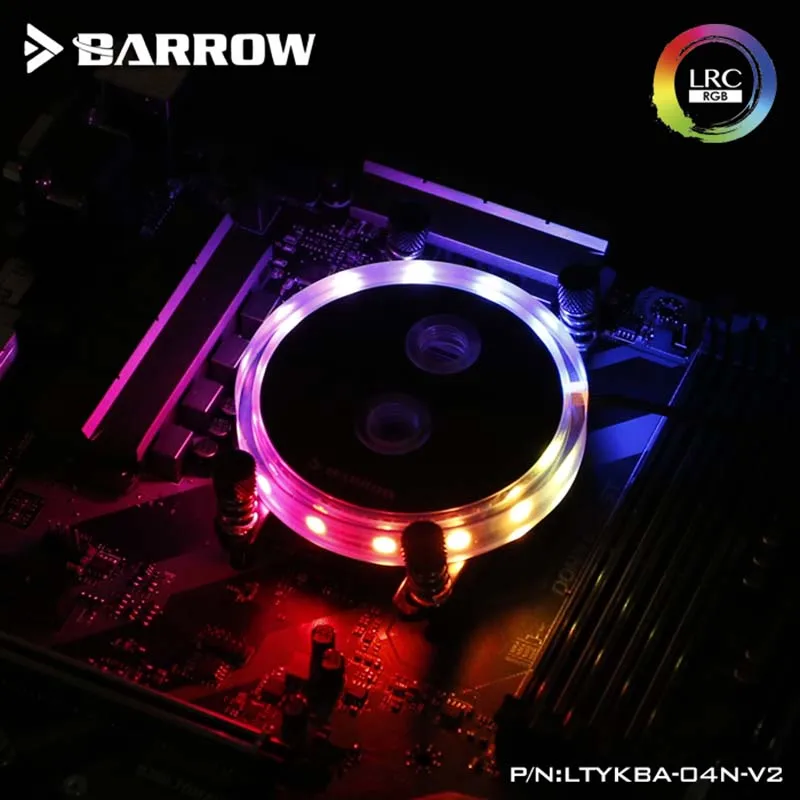Barrow LTYKBA 04N V2 водяной блок процессора для платформы AMD/AM4 реактивный Тип micro waterway