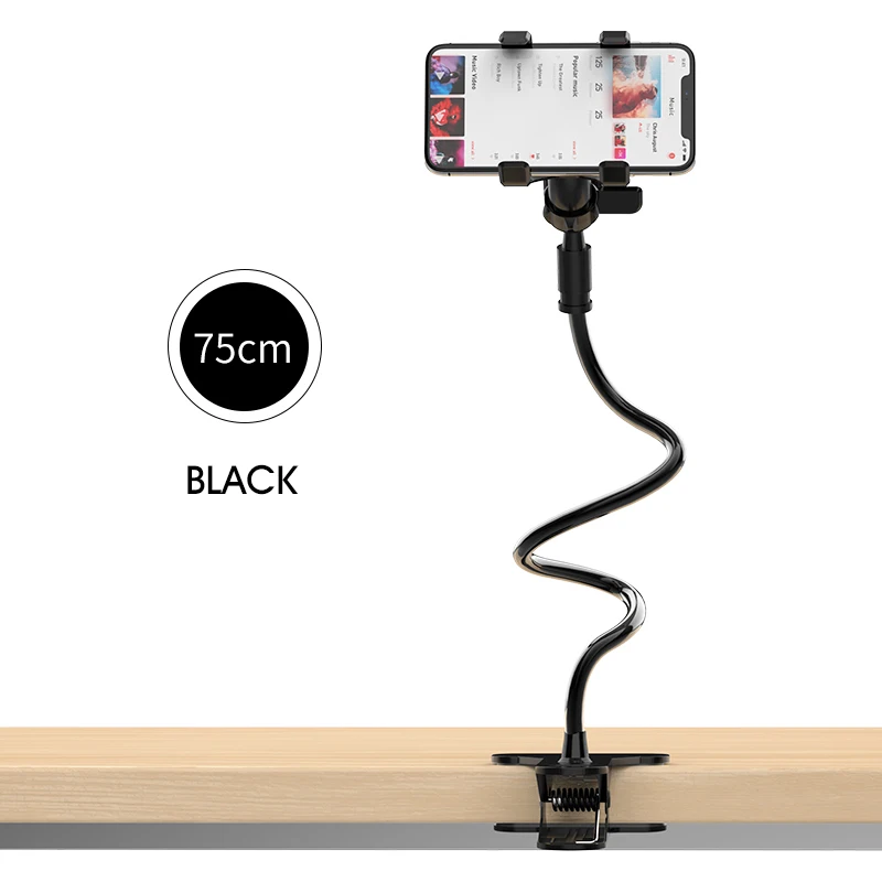  LINGCHEN 360 Degree Flexible Arm Table Phone Holder Stand Long Lazy Bed Desktop Tablet Mount For iP