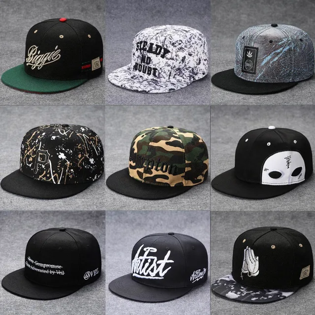 custom leather patch logo snapback hats wholesale embroidery boy men's