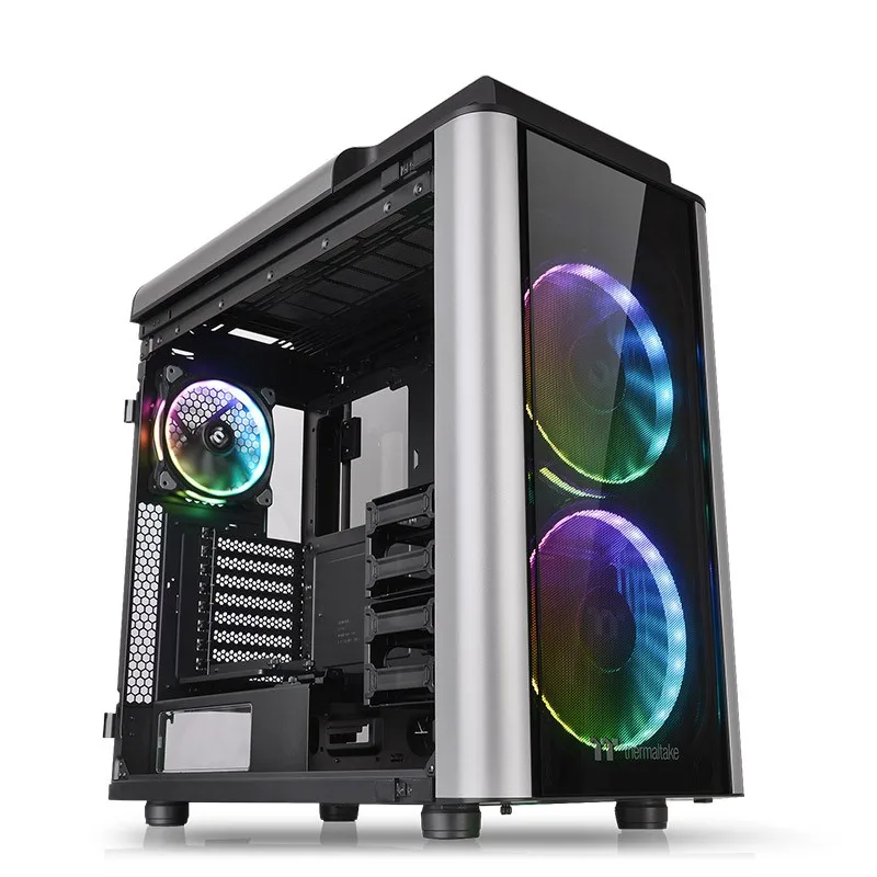 Tt Level 20 GT RGB PLUS полное шасси башни (4 закаленное стекло/Модульная