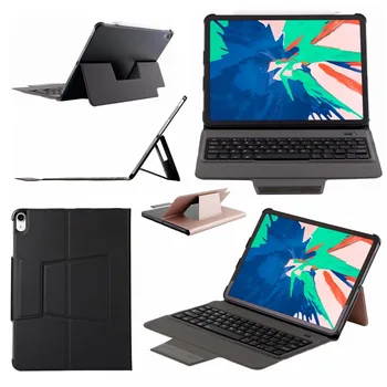 

Russian/Hebrew/Spanish Slim Wireless Bluetooth Keyboard Case Stand Leather Smart Funda Cover For Apple iPad Pro 11 2018 Tablet